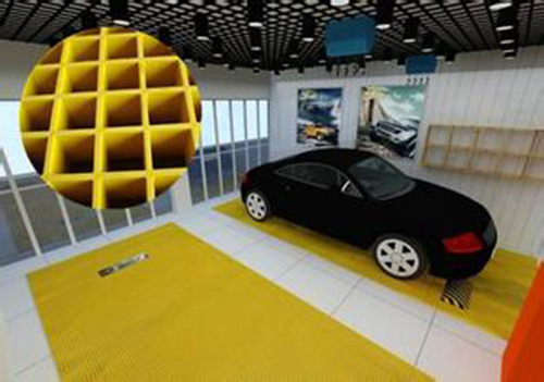 洗車場洗車格柵特性